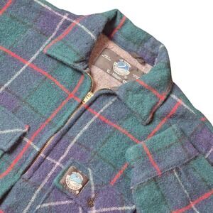 VTG Swanndri Men's XL DISTRESSED Wool Jacket Plaid Outdoor Heritage